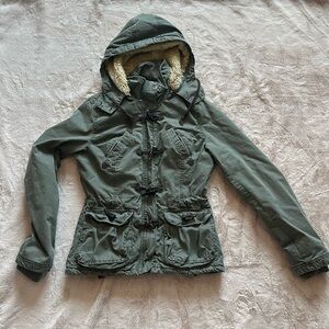 H&M Jacket - L.O.G.G. - size 6 - Army Green